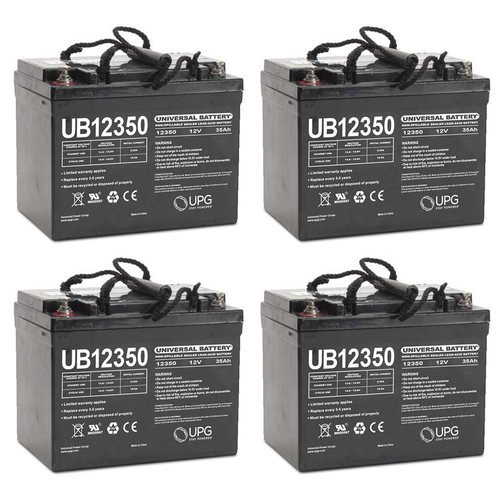 UB12350 12V 35AH SLA BATTERY INTERNAL THREAD TERMINAL