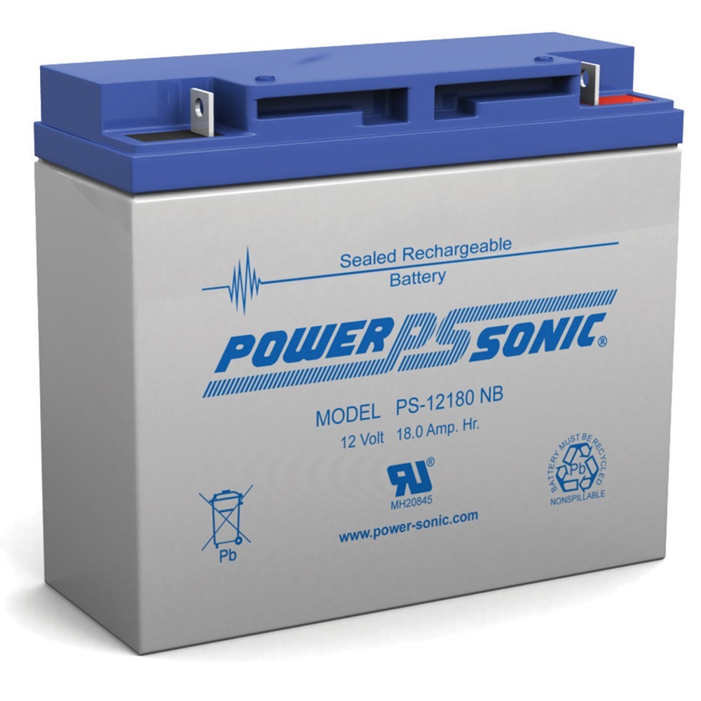   PS 12180 12Volt Generator Battery 12v 18ah SLA 628586813564  