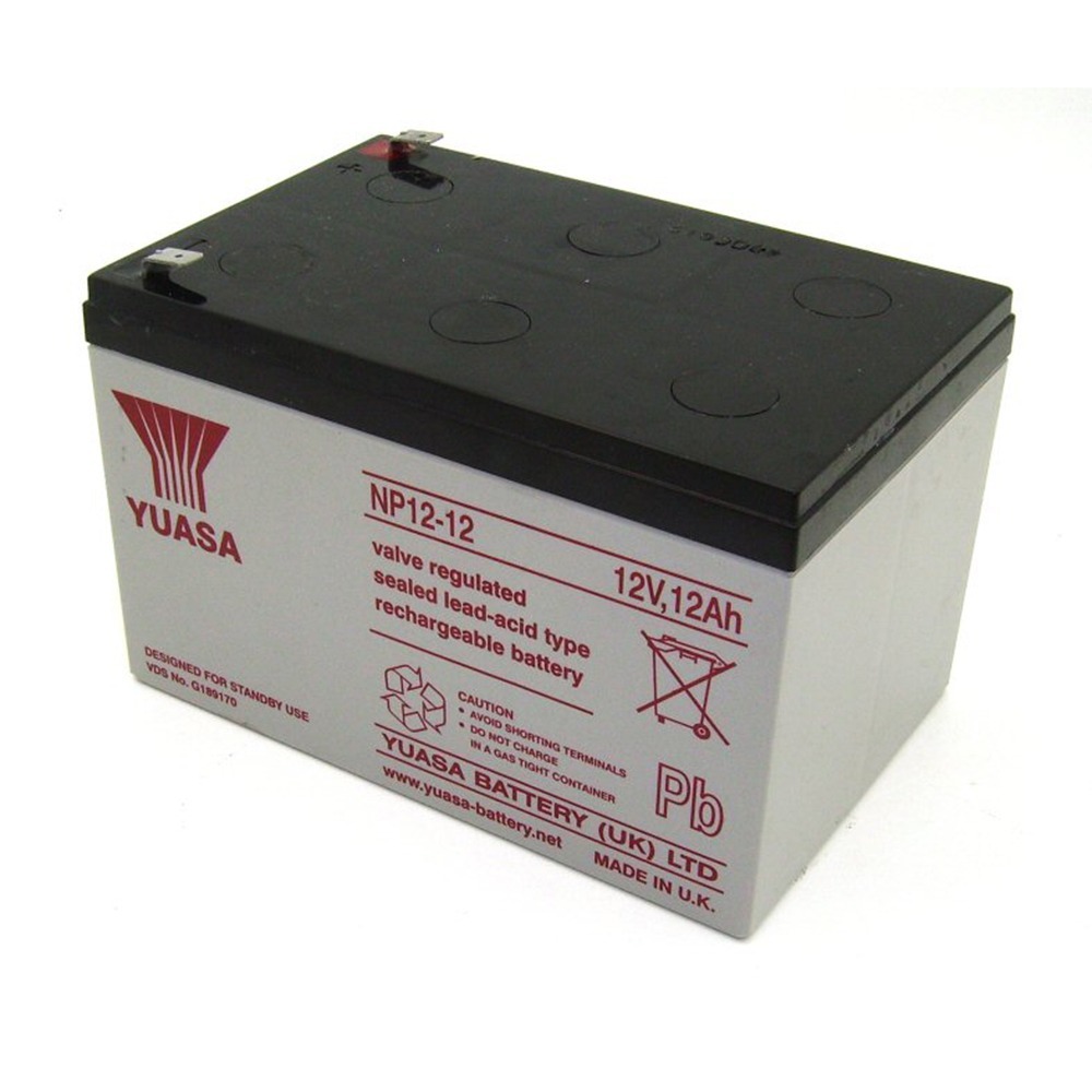 Yuasa NP12 12 250EBALT5 12V 12AH APC Battery 12 VOLT SCOOTER  