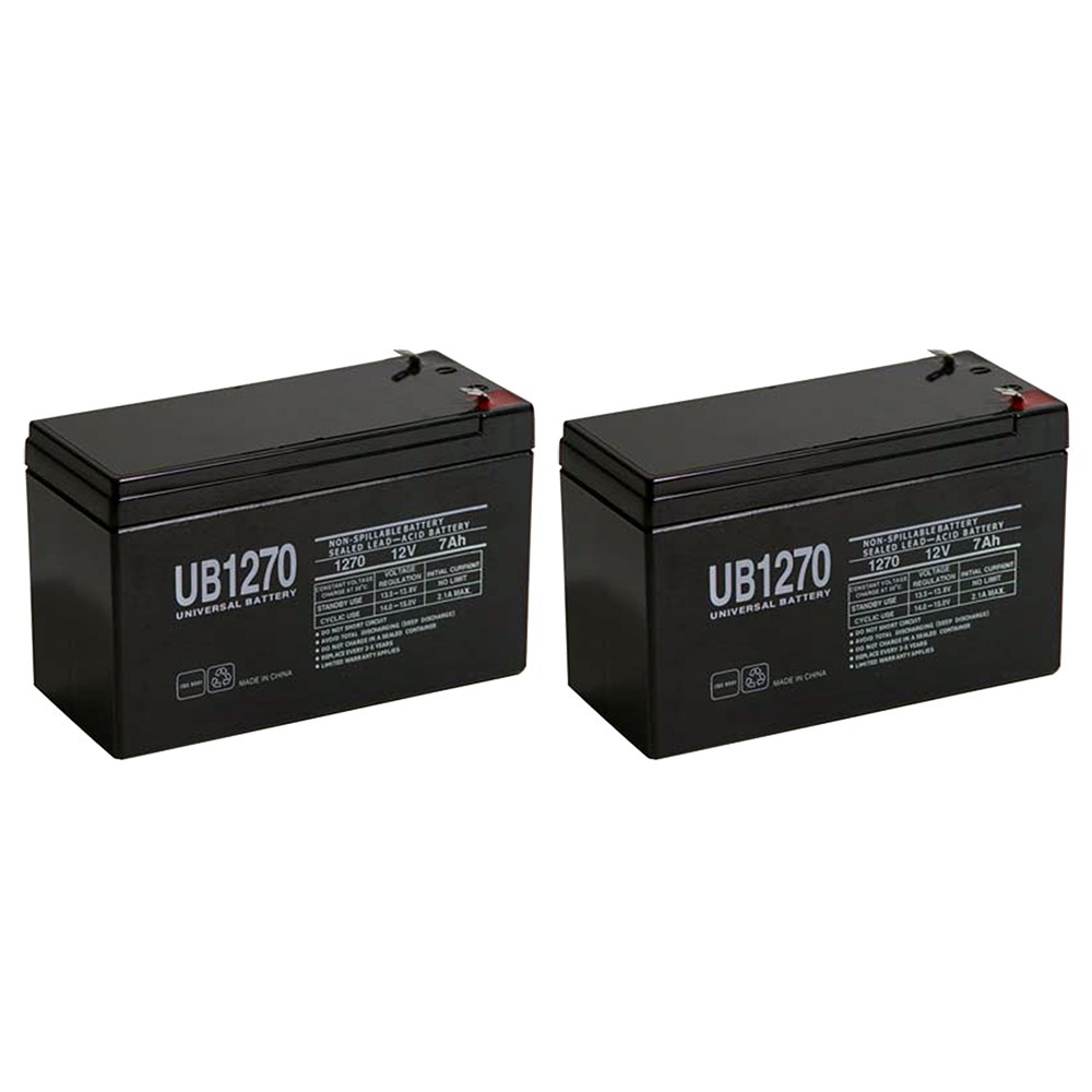 Pack   SLA BATTERY,12V,7AH,RAZOR SCOOTER E300S UPG UB1270 