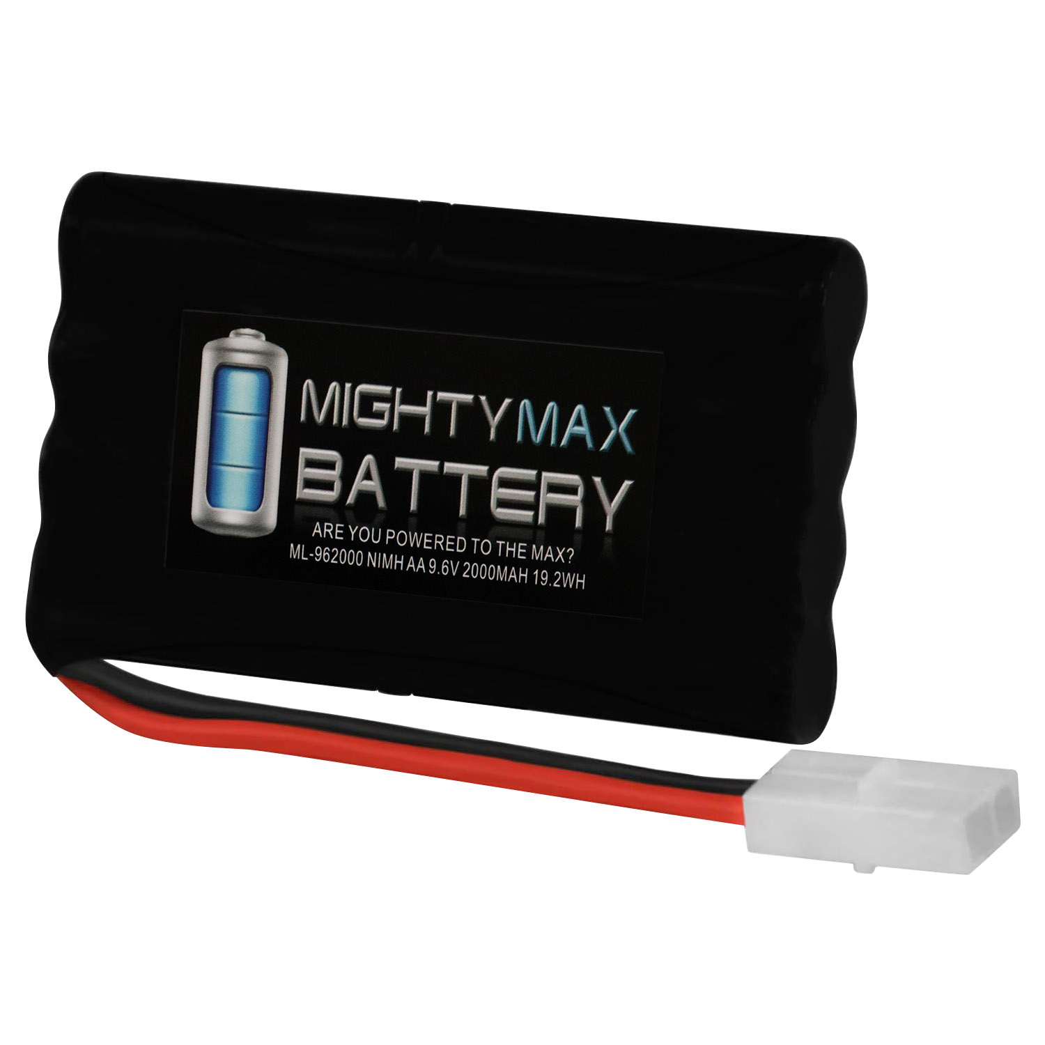 Mighty Max 9.6V 2000mAh NiMH BATTERY FOR TONKA RICOCHET RC CAR + SMART